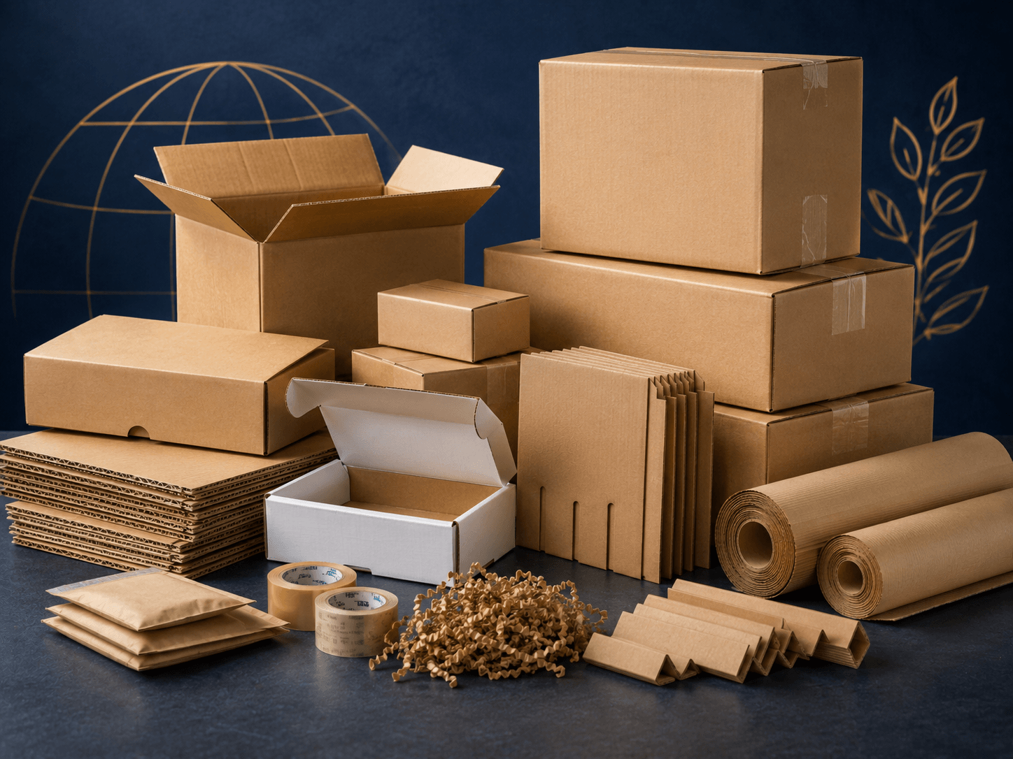 Corrugated Boxes & Packaging Materials