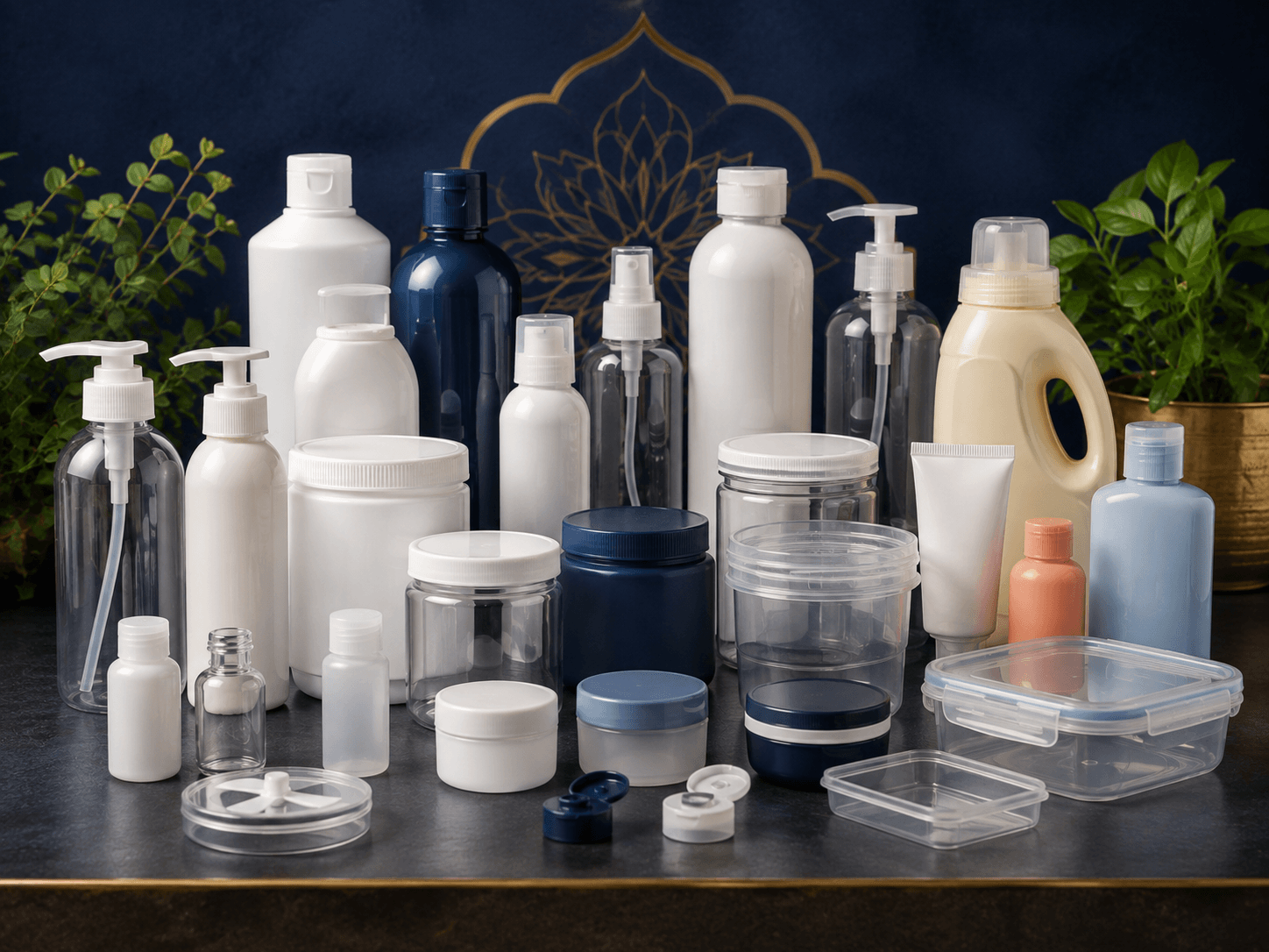 Plastic Bottles & Containers