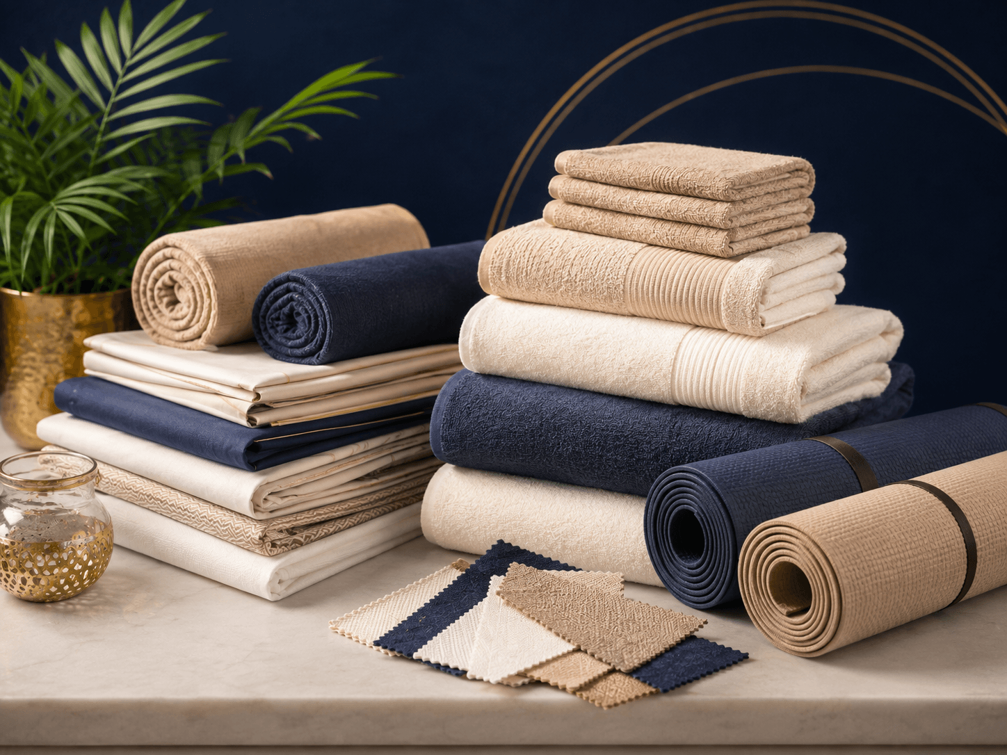 Towels, Linens & Yoga Mats