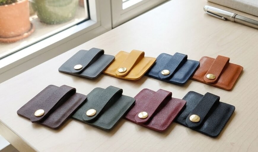 Leather Cord Wraps & Snap Cable Clips
