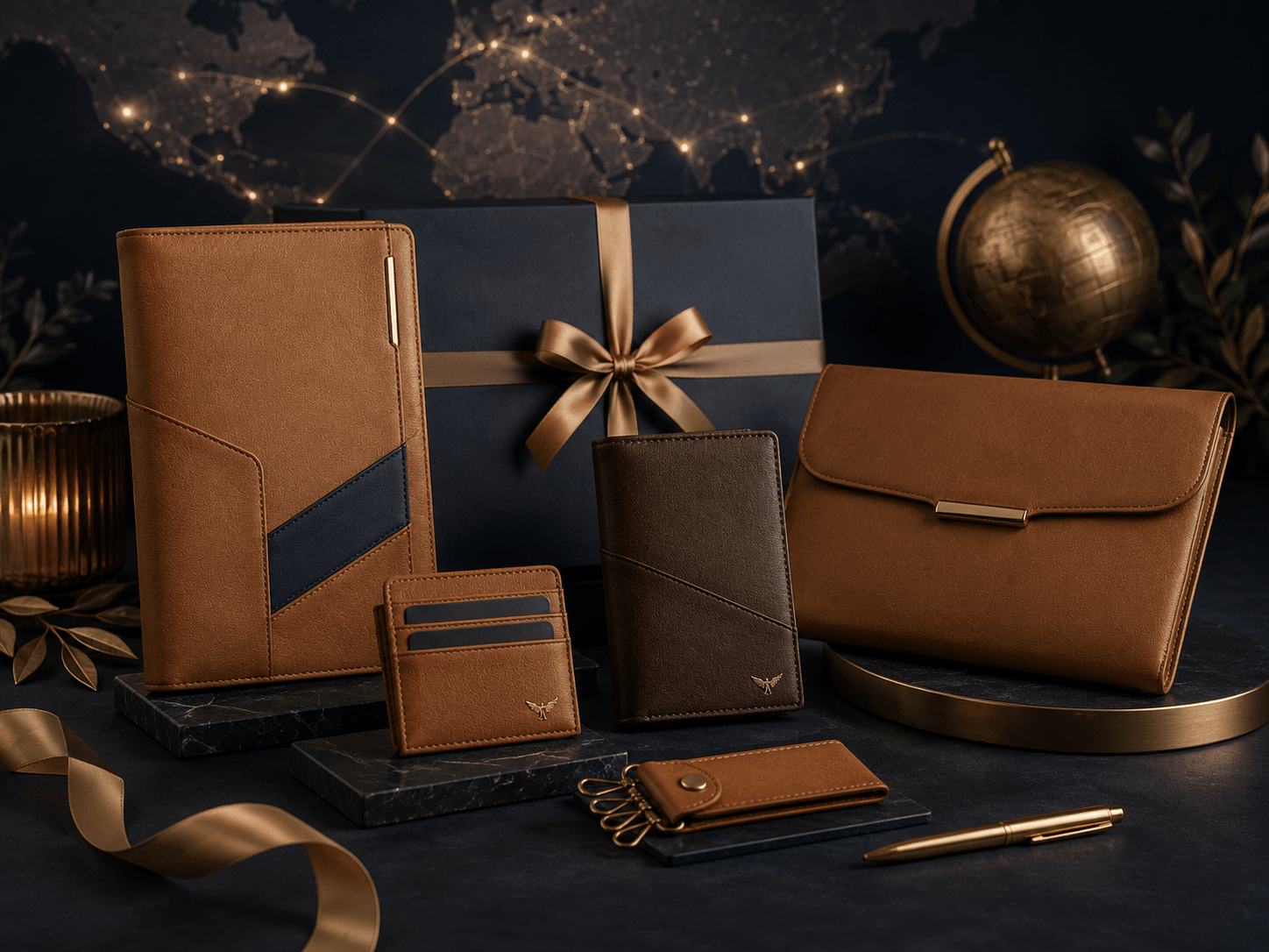 Vegan Leather Accessories for Corporate Gifting