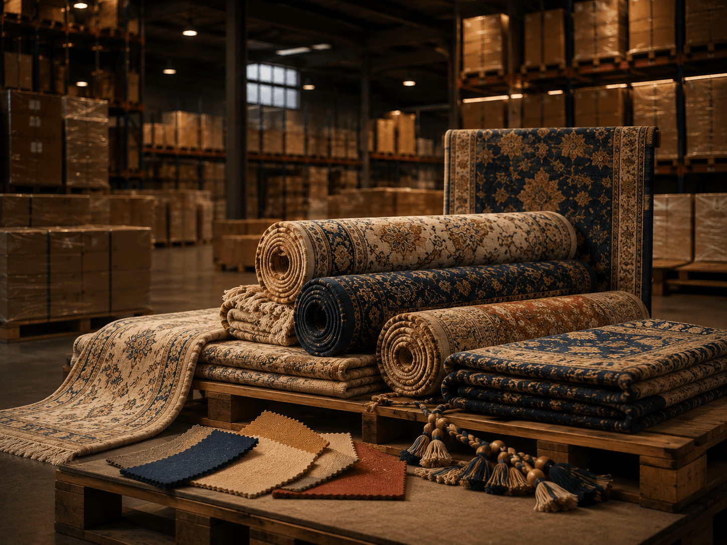 Premium Indian carpets for commercial international supply