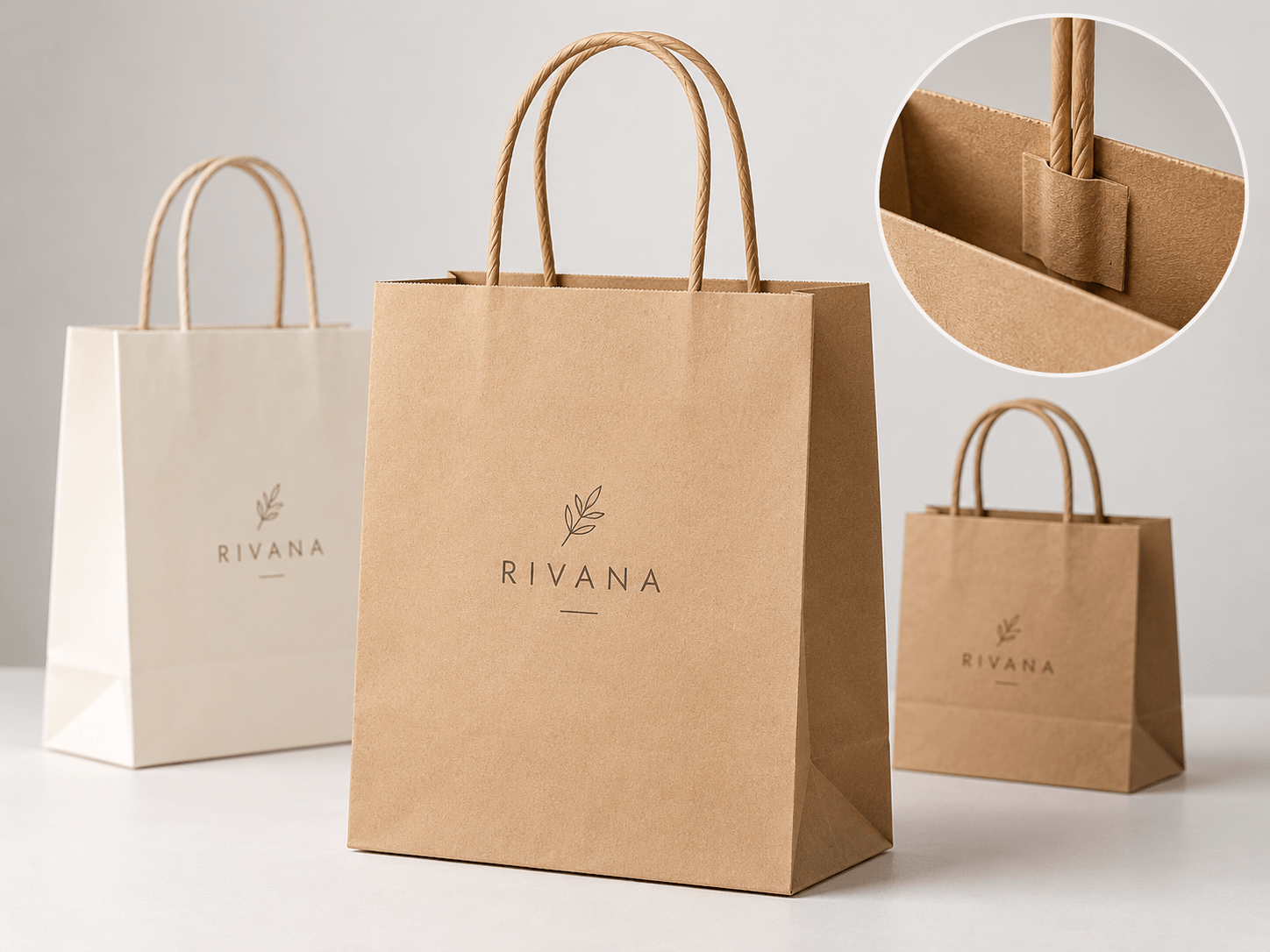 Paper Bags with Handles Category